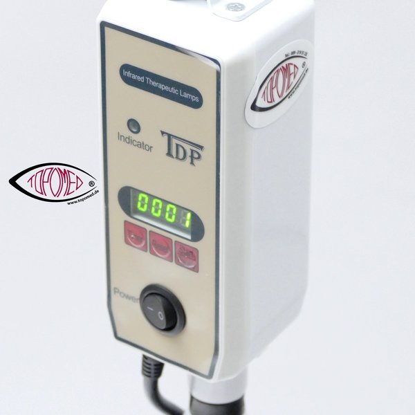 Infrarot Wärme-Therapielampe TOPOMED Mod. TDP-1200AF inkl. Buch "Die Chinesische Heillampe"